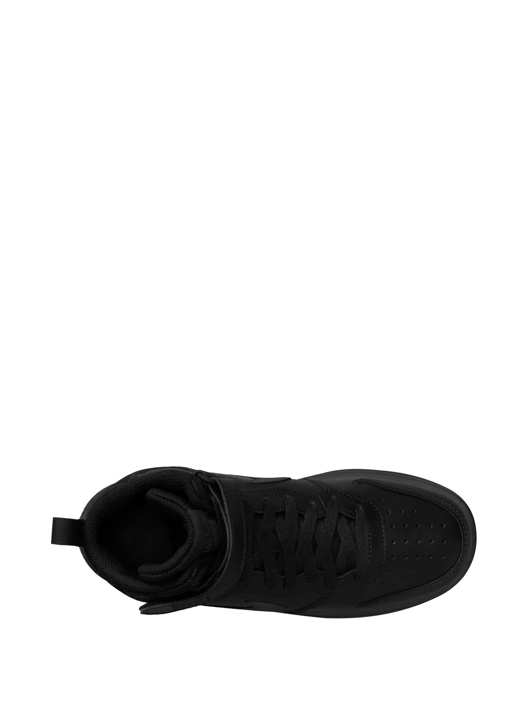 Zwart - Nike Court Borough Mid sneakers voor jeugd