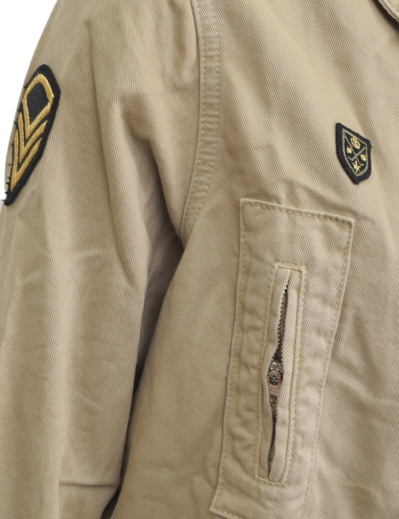 ATELIER BOHÈME VESTE SAHARIENNE VANINA BEIGE