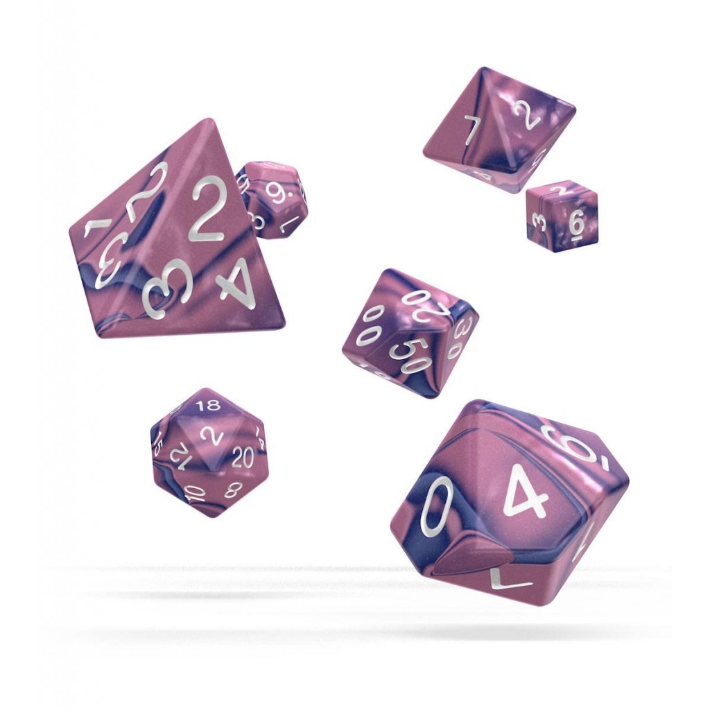 Oakie Doakie Dice dés RPG-Set Gemidice - Venus (7)