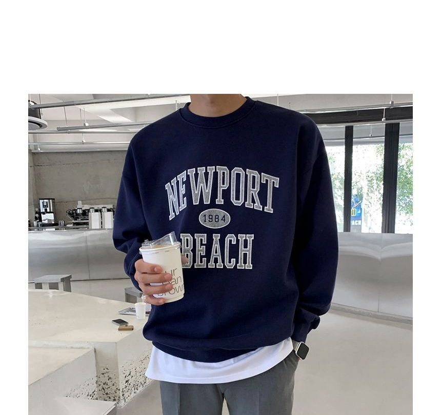 MRCYC - Sweatshirt met ronde hals en letters