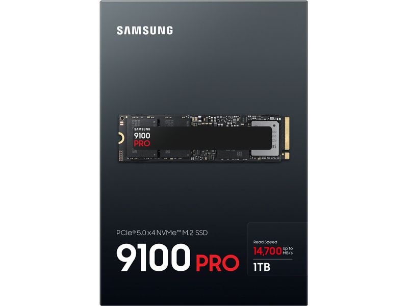 Samsung SSD 9100 PRO M.2 2280 NVMe 1000 GB M.2-Solid State Drive für anspruchsvolle Anwendungen und Workloads