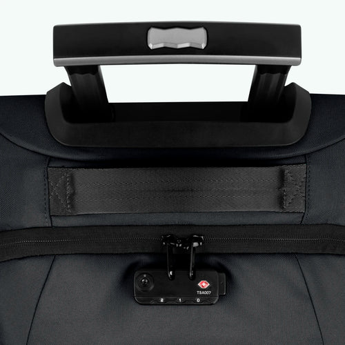 Valise souple 2 roues small Berlin noir