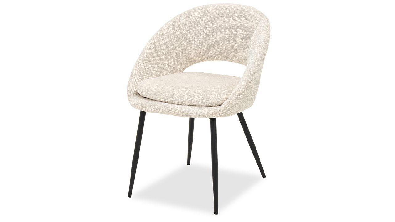 Eetkamerstoel  Egon 25 Naturel Saga B62 x D55 x H80 cm
