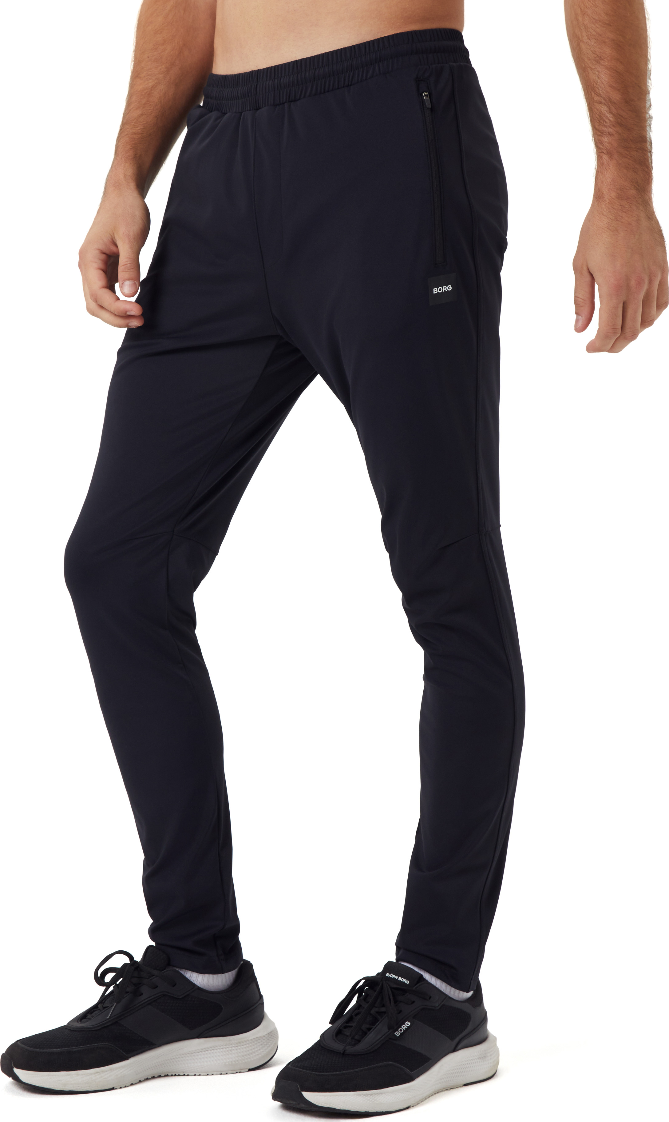 Borg Training Pants Herre BK001 - Black Beauty