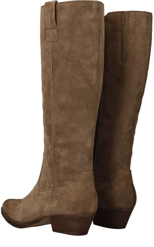 LOFF 1881 Lange laarzen Taupe Dames