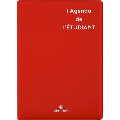Agenda Humour Gomme - 1 jour par page - 13 x 18,5 cm - orange - Oberthur