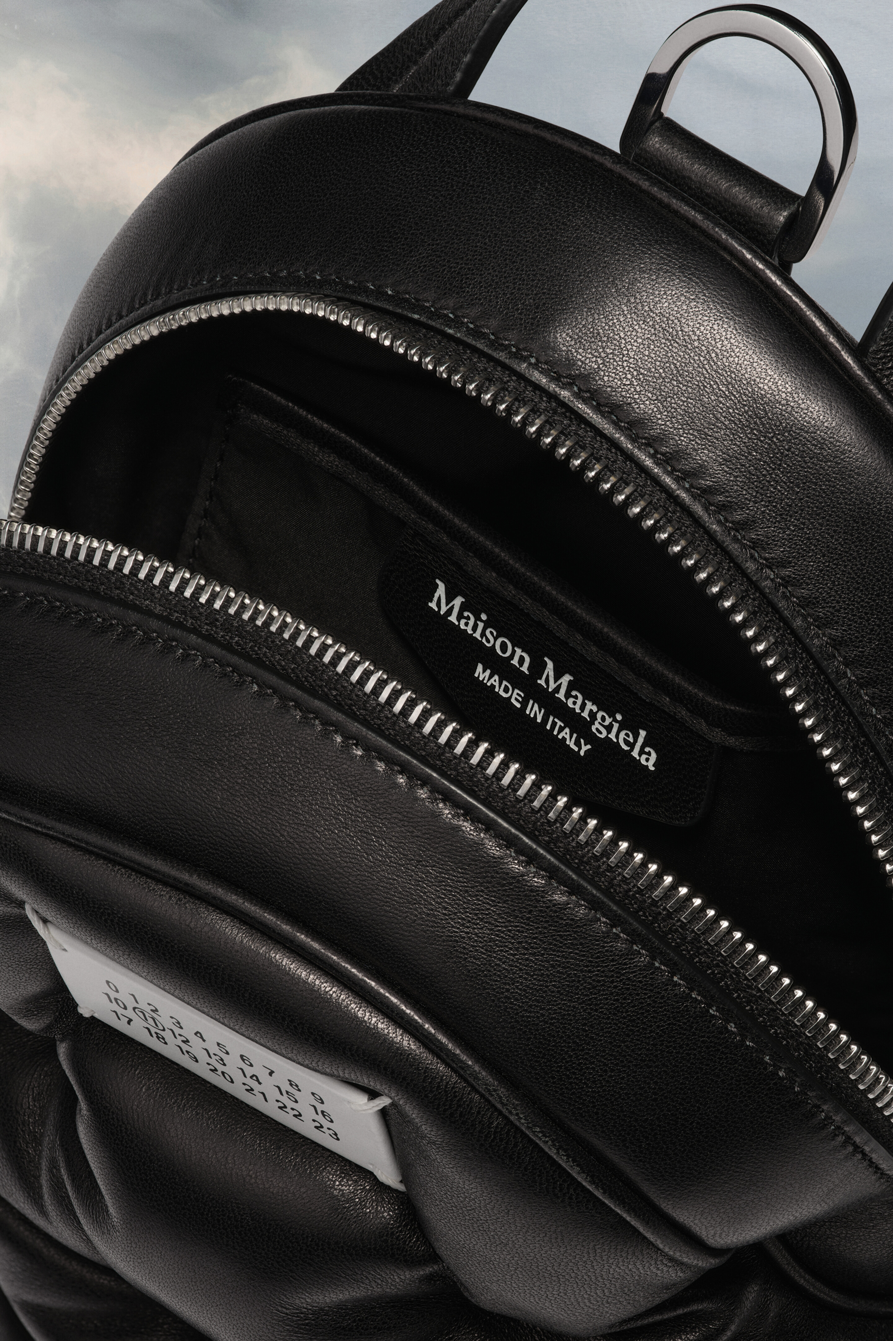 Sac à dos Glam Slam en cuir nappa | femme Noir