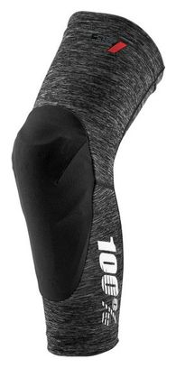 Genouillères 100% Teratec V2 Gris / Noir