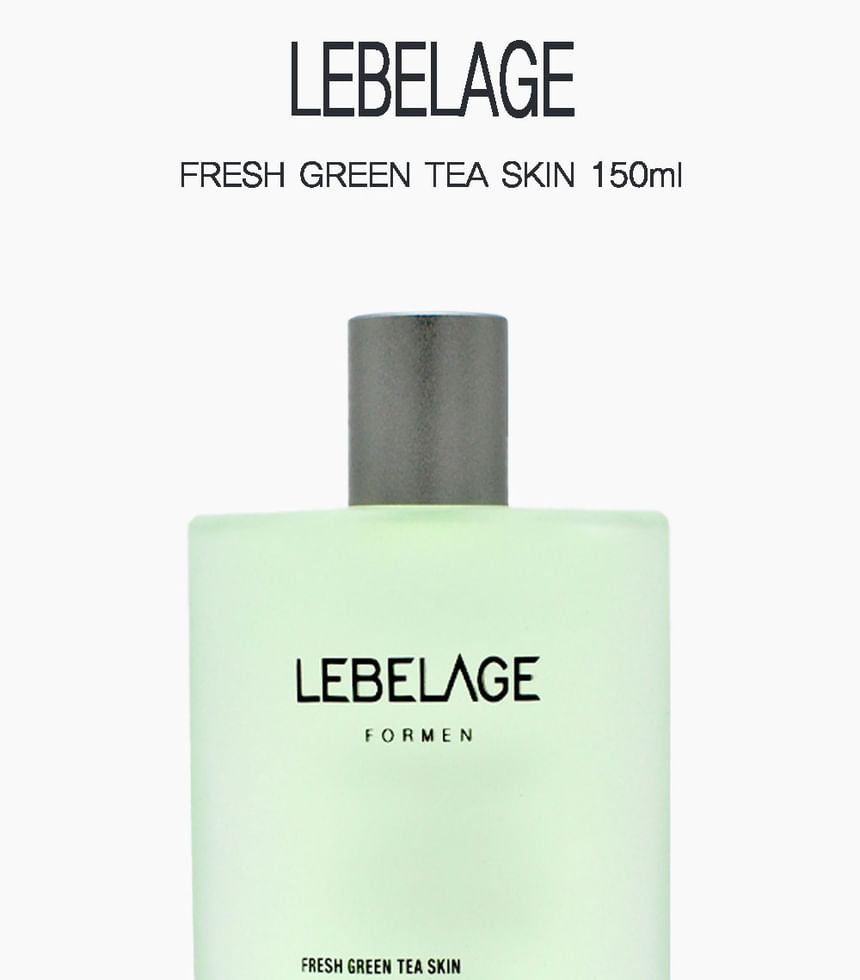 LEBELAGE - Verse groene thee voor mannen 2-delige set