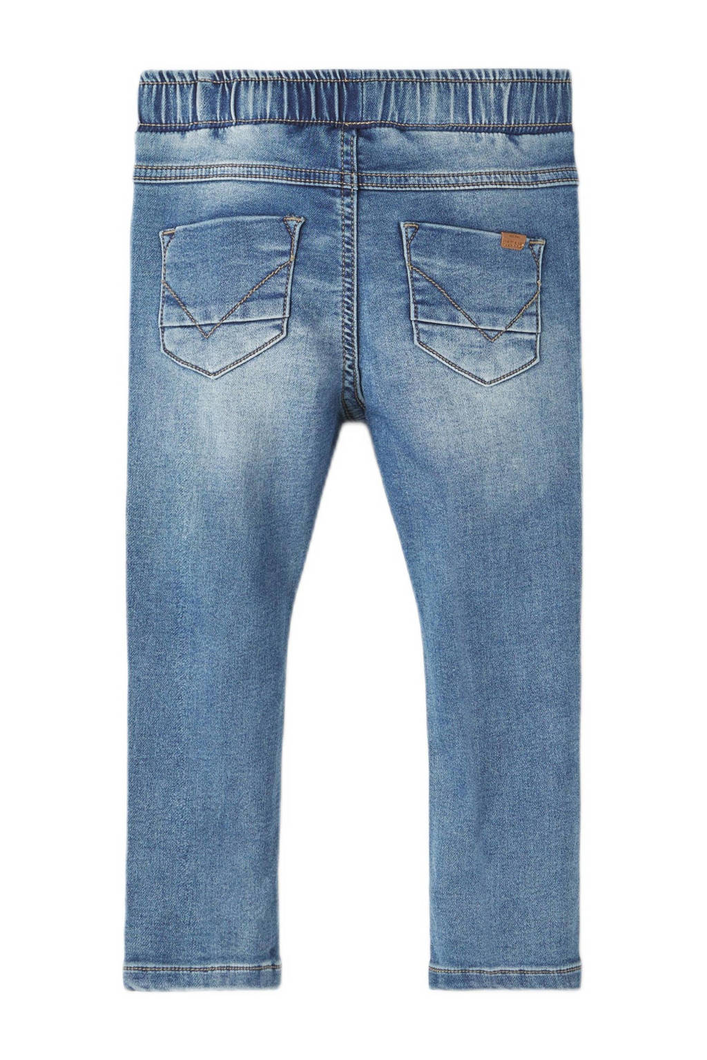 NAME IT slim fit jeans NMMRYAN medium blue denim