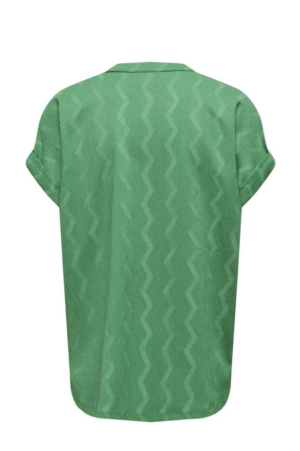 ONLY MATERNITY zwangerschapsblousetop OLMDIA frisgroen