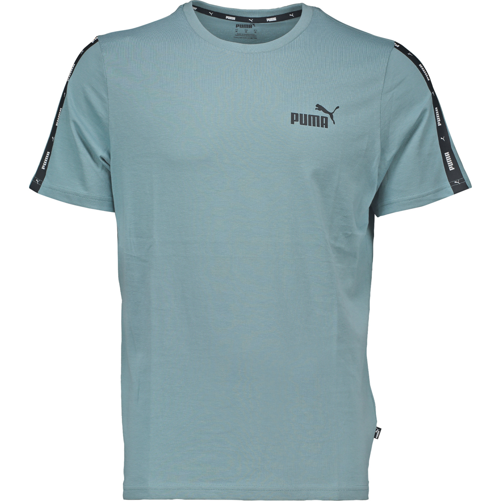 Puma Herren-T-Shirt Ess Tape XL, mint