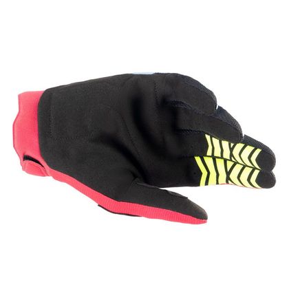 Gants cross Alpinestars FULL BORE 2024 - Bleu / Rouge