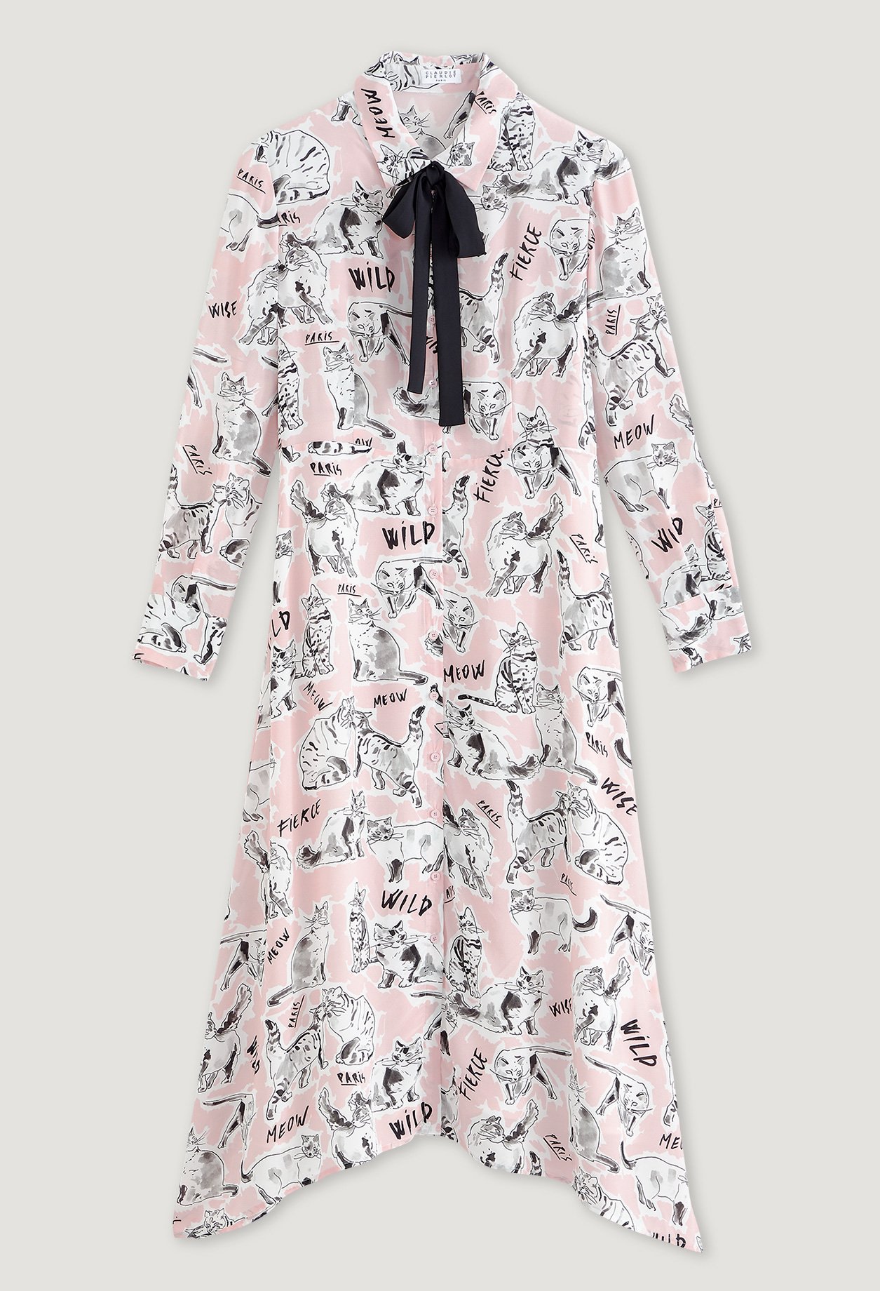 Robe-chemise imprimee