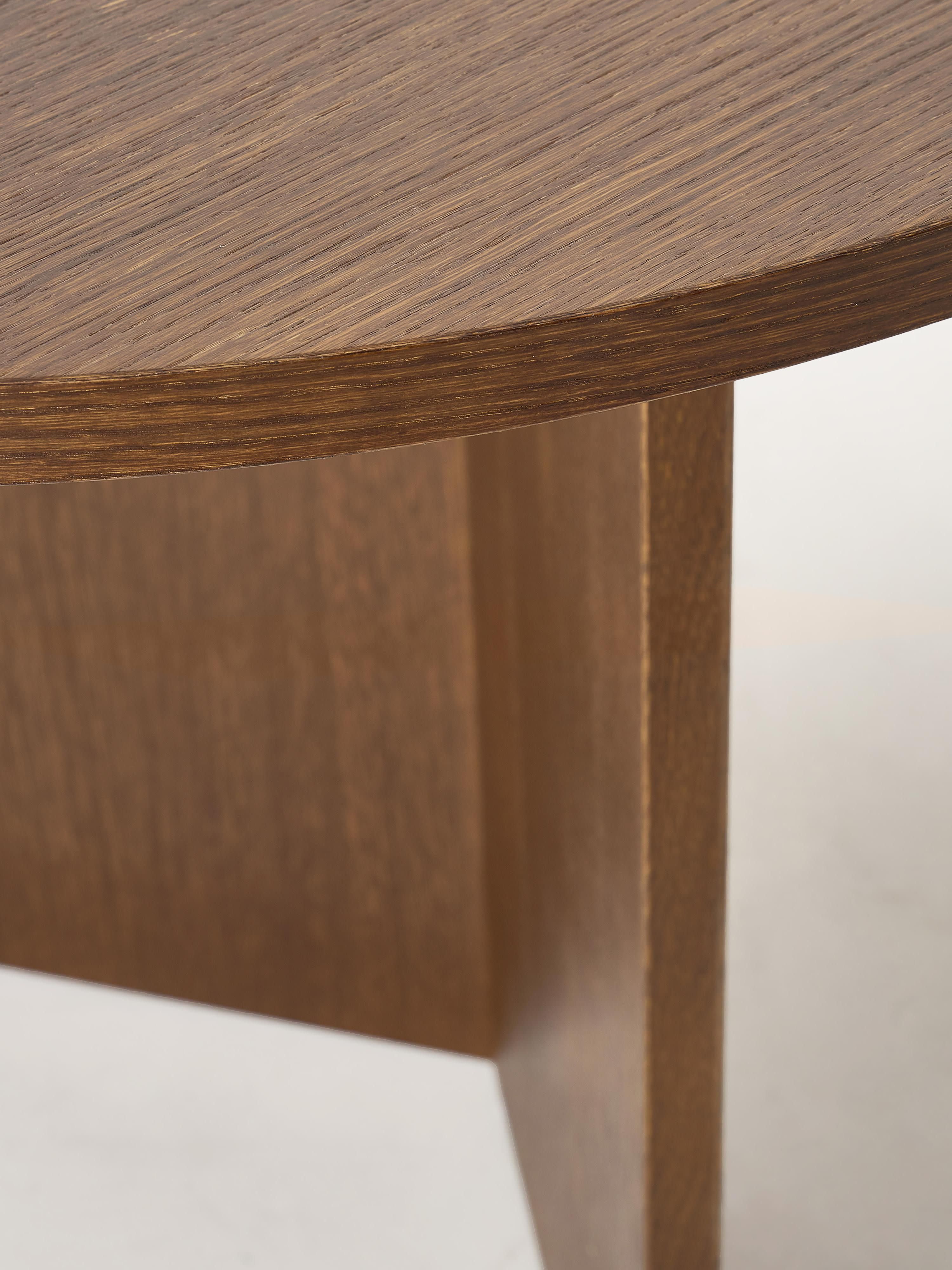 Ovale houten eettafel Toni, in verschillende formaten