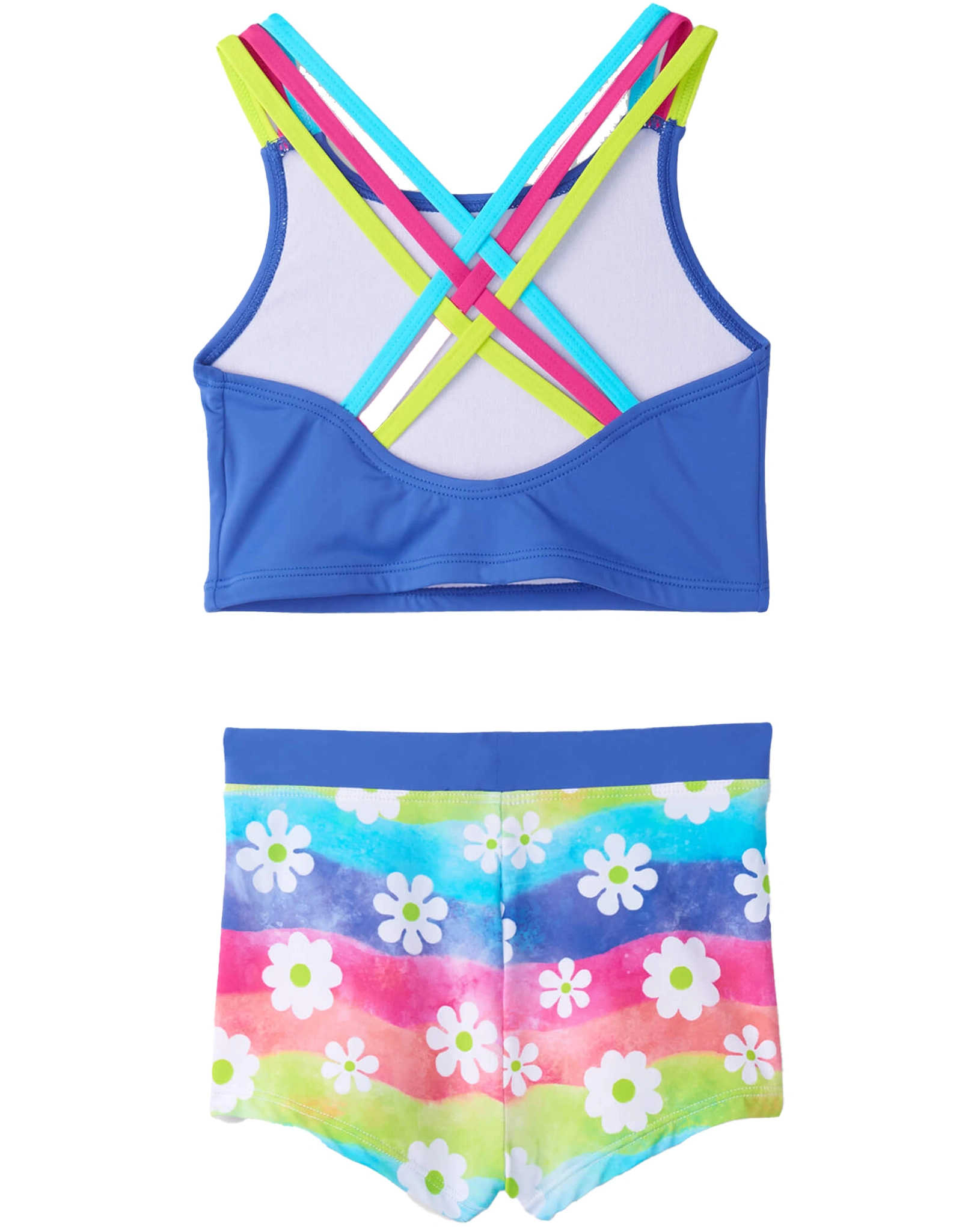 Bikini RAINBOW FLOWER in bunt