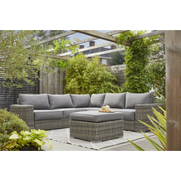 Wakefield loungeset Tortona grijs textiel
