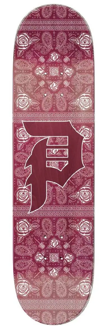 Primitive Dirty P Paisley Skateboard Deck | SkatePro