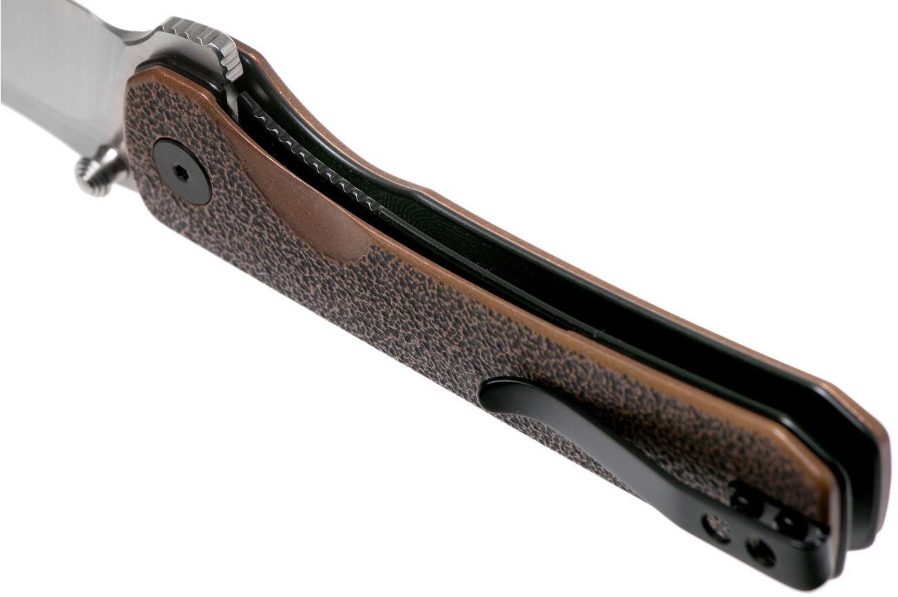 QSP Knife Hawk QS131-M Copper, Satin zakmes