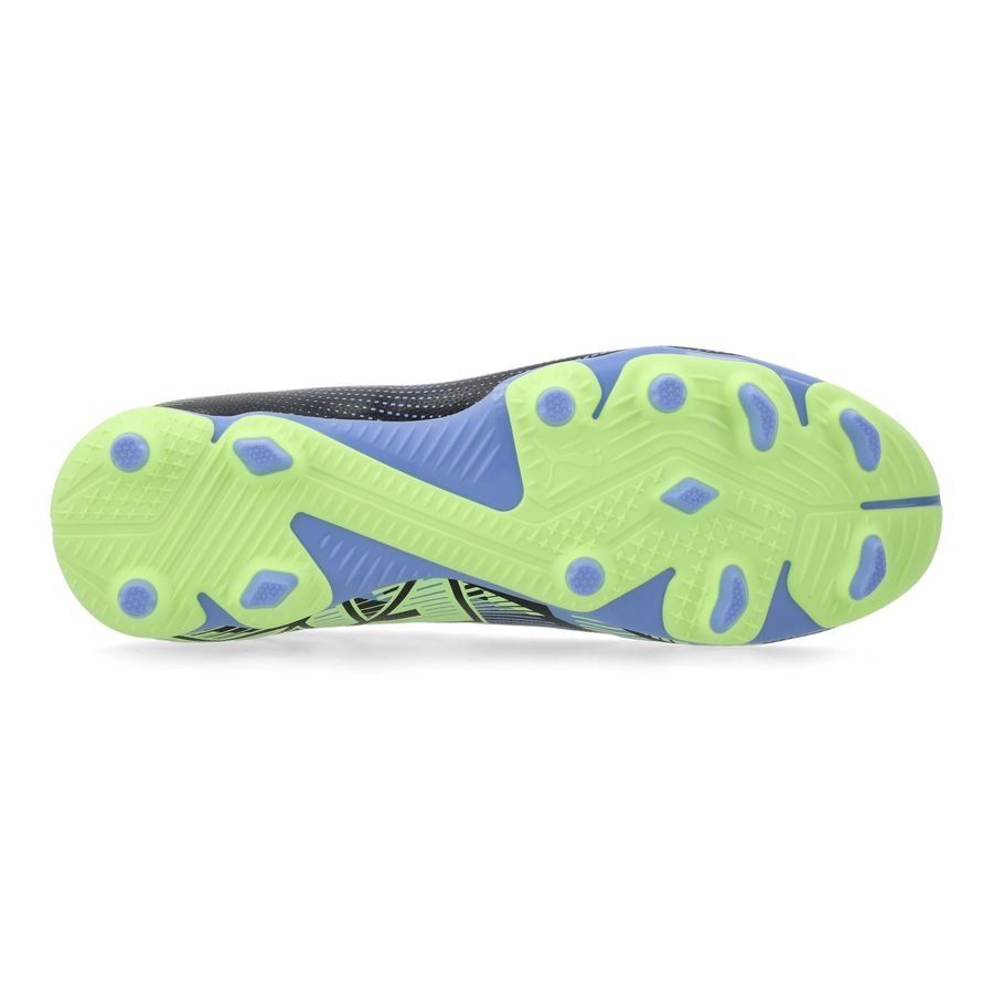 PUMA Future 7 Play FG/AG Lights Out - Gray Skies/Violet/Fizzy Apple/Blanc Enfant