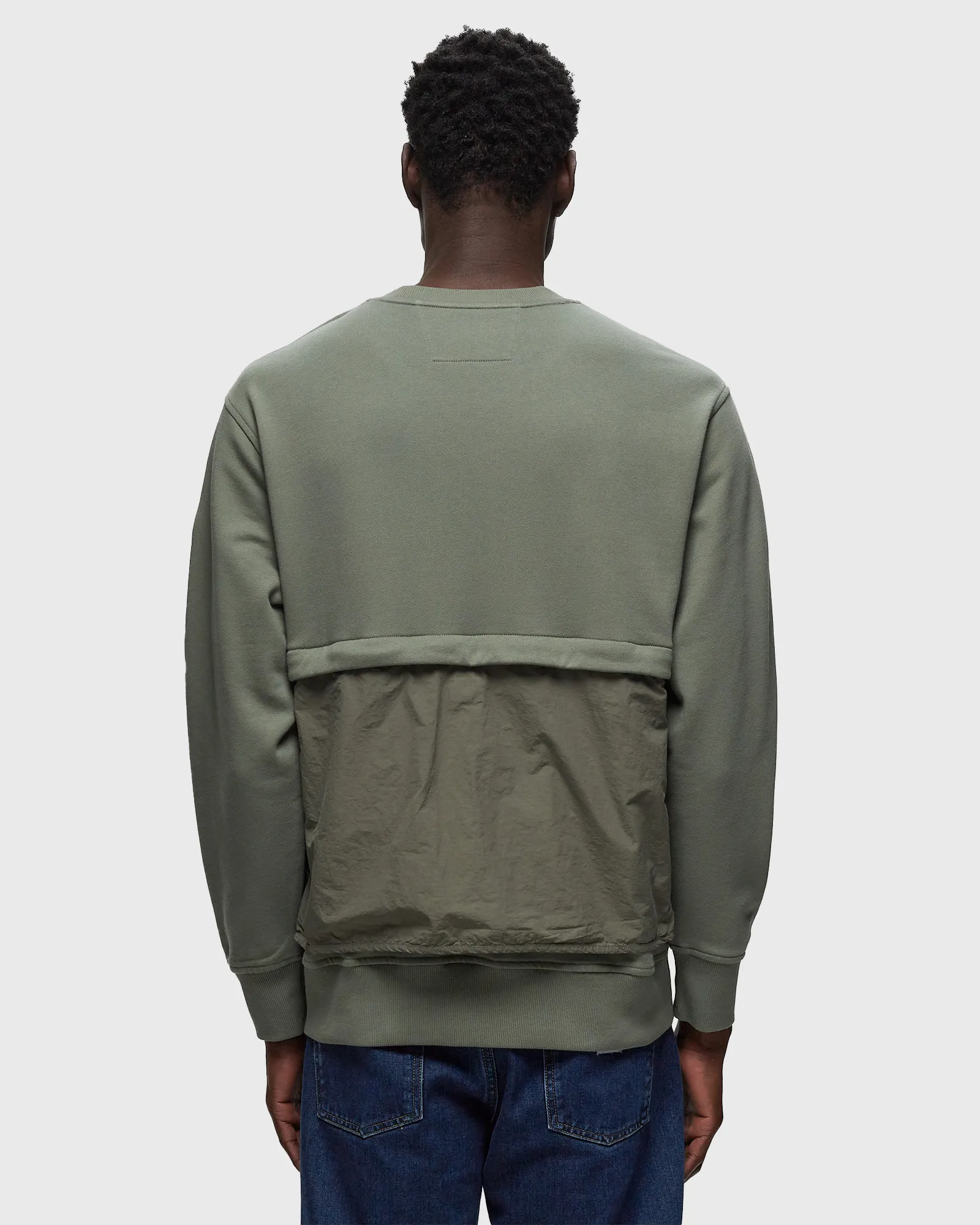 C.P. Company DIAGONAL RAISED FLEECE SWEATSHIRTS - CREWNECK