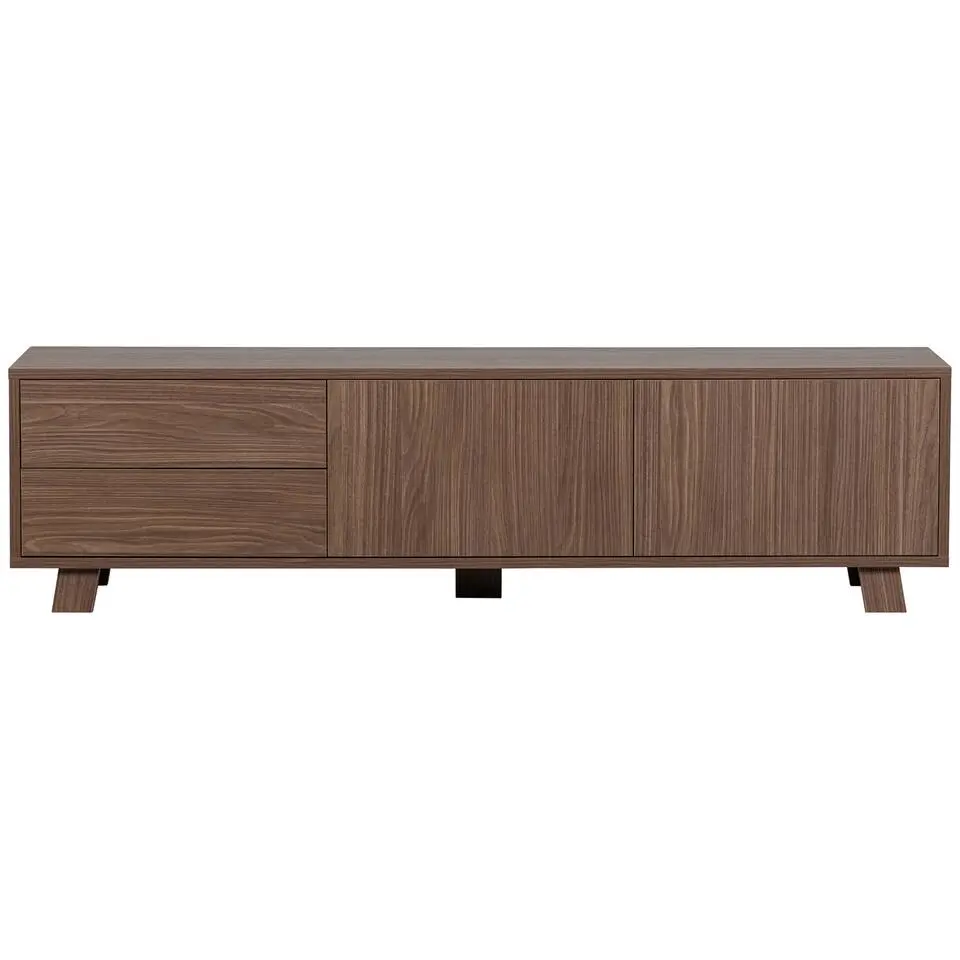 WOOOD Seppe TV-meubel - Noten fineer - Noten - 42x160x44