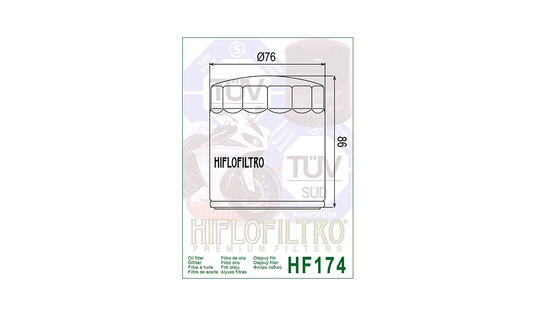 Oliefilter Hiflo krom, VRSCA V-Rod 02-09