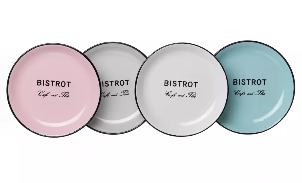 Frühstücksteller Bistrot 4tlg.