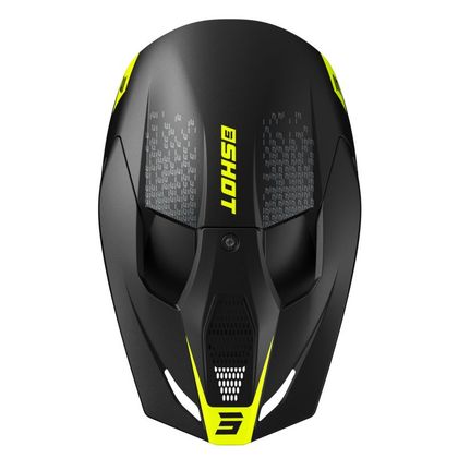 Casque cross Shot FURIOUS - DRAW 2025 - Jaune