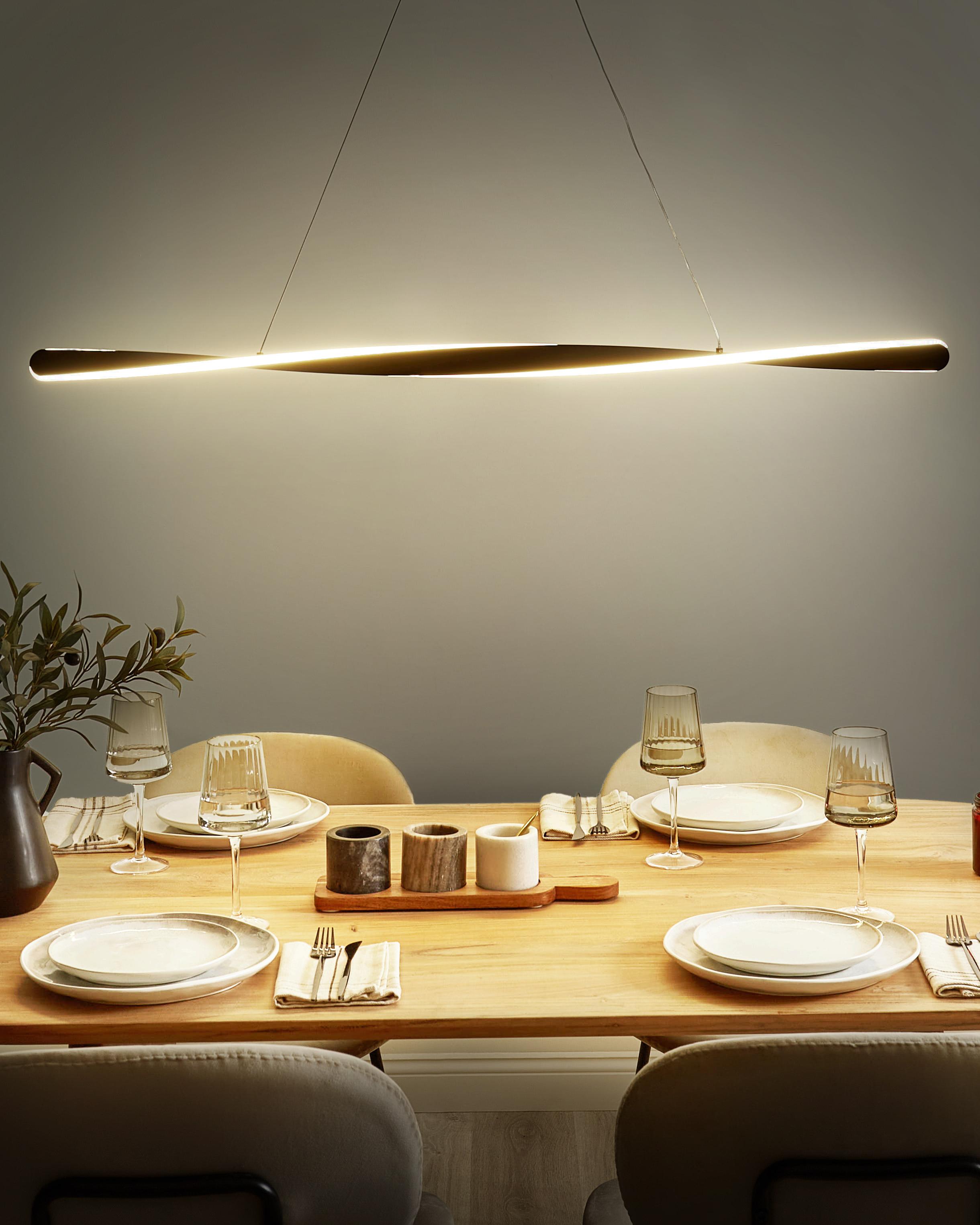 LED hanglamp MAHOI Metaal Zwart