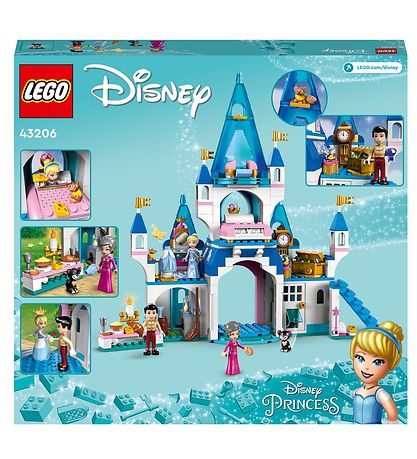 LEGO® Disney - Cinderellas Schloss 43206 - 365 Teile