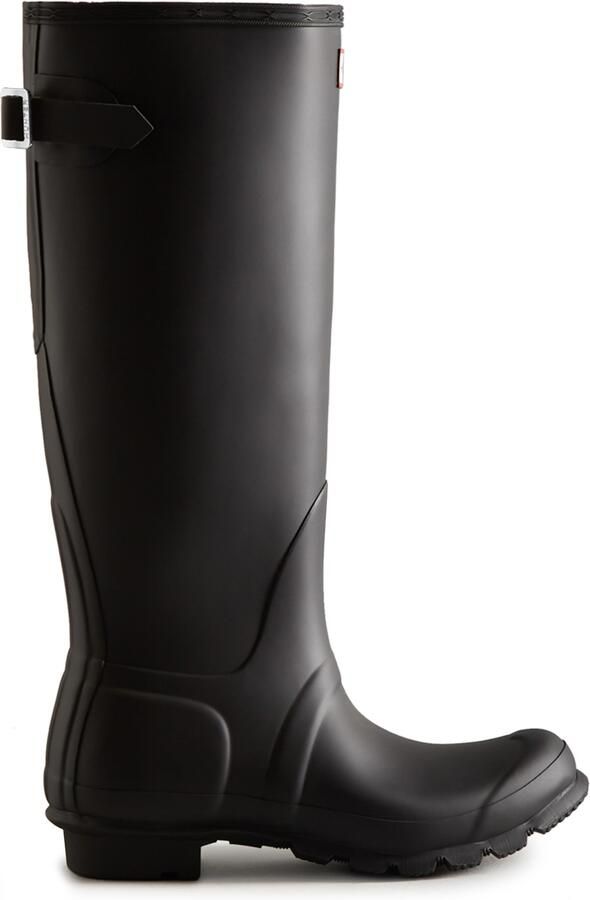 Hunter Boots Women's Original Tall Back Adjustable Boot Rubberlaarzen zwart