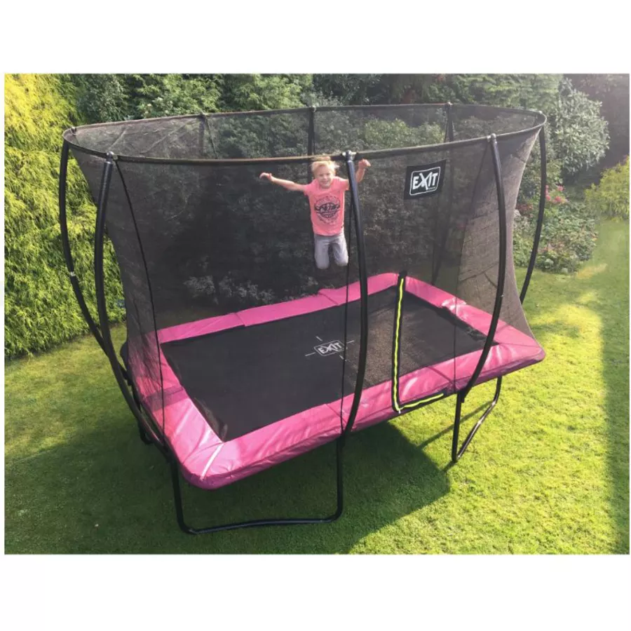 EXIT Silhouette Trampolin 244 x 366 cm, schwarz