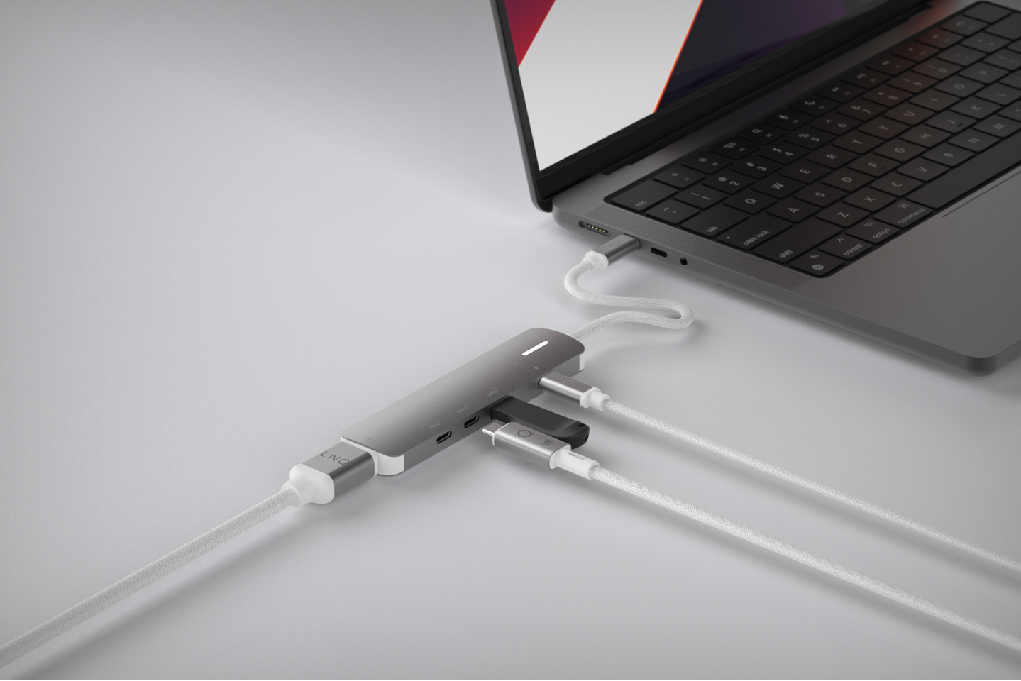 LINQ - 5in1 PRO 140W USB-C Multiport Hub