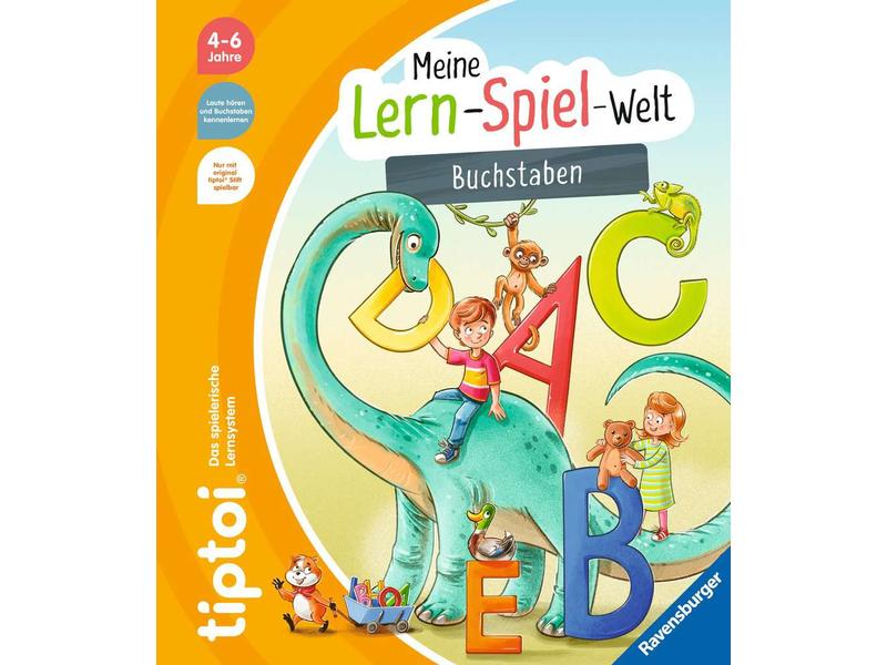 tiptoi Lernbuch Meine Lern-Spiel-Welt: Buchstaben Laute hören und Buchstaben kennenlernen
