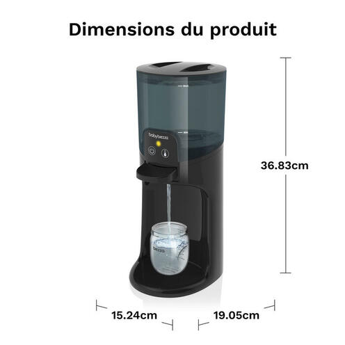 Chauffe-Eau Intelligent Instant Warmer Noir - BABY BREZZA