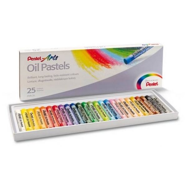 Pentel Pastel de Óleo Phn 25 Cores - L77831