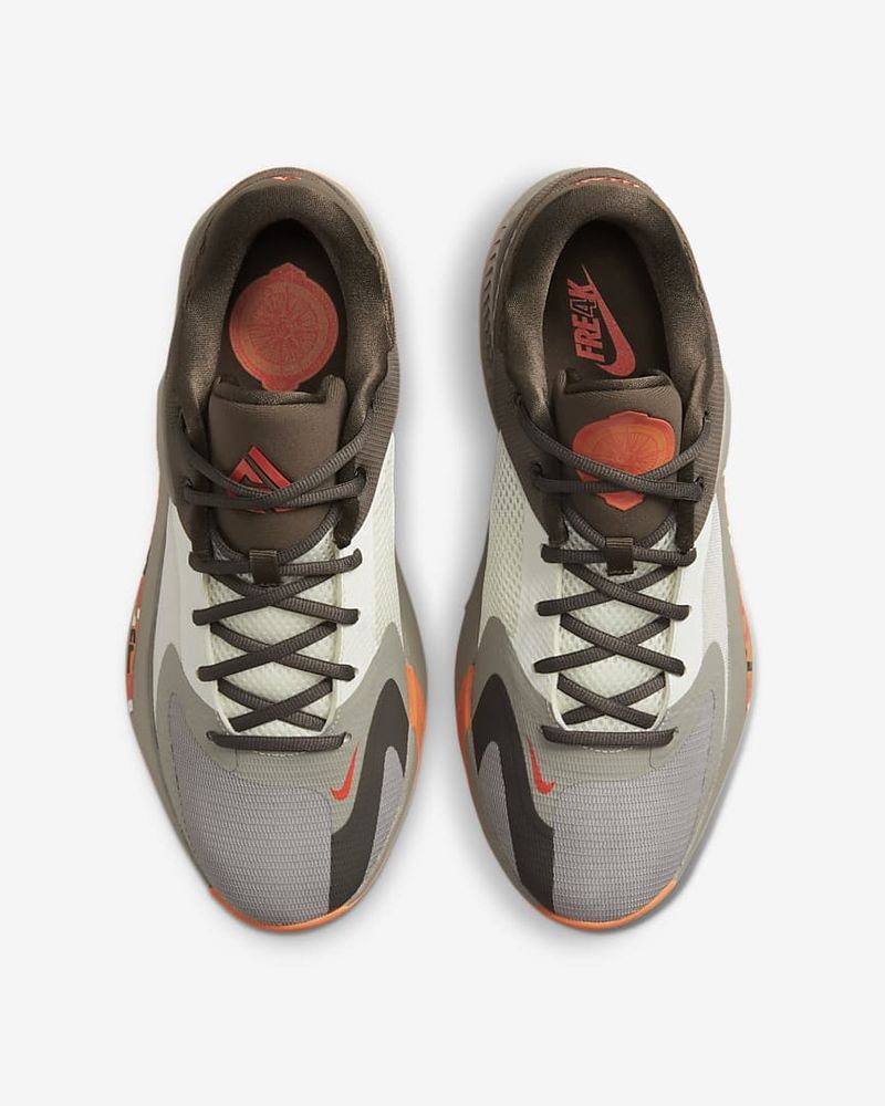 Chaussures de basket Nike Zoom Freak 4 Marron pour homme