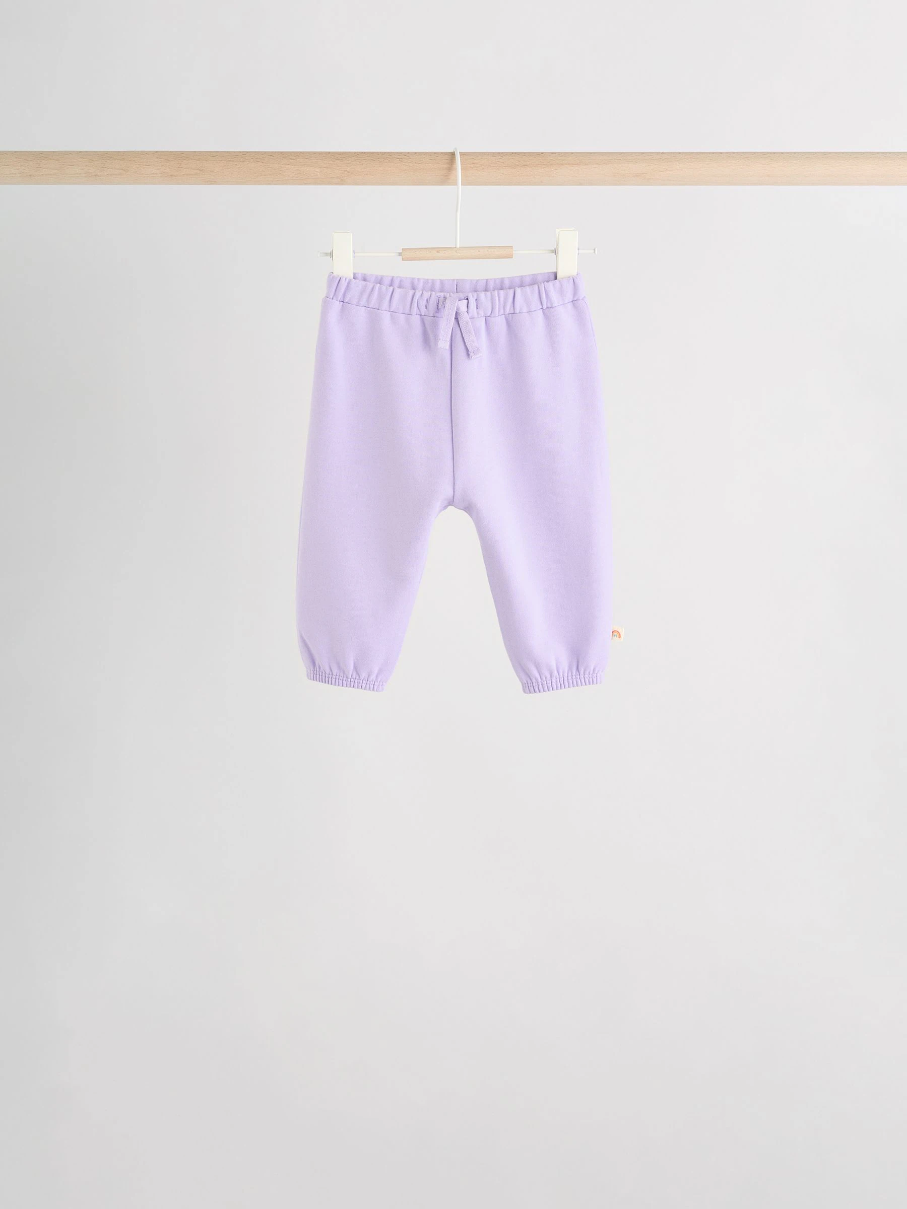 Paars/roze/blauw - Baby sweatshirt en joggingbroek 6 -delige set (0mnd -2jr)