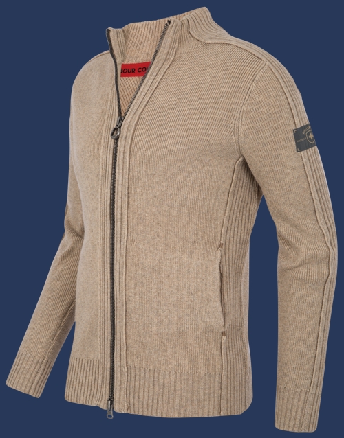 Herren Jacke 006 KoNitD, Sand