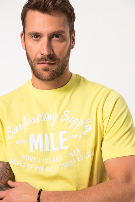 JP 1880 T-Shirt, Halbarm, Brust-Print, Rundhals, bis 8 XL