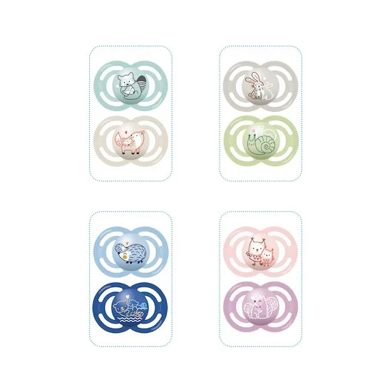 Lot de 2 sucettes perfect +18m silicone   Aléatoire        de               Mam