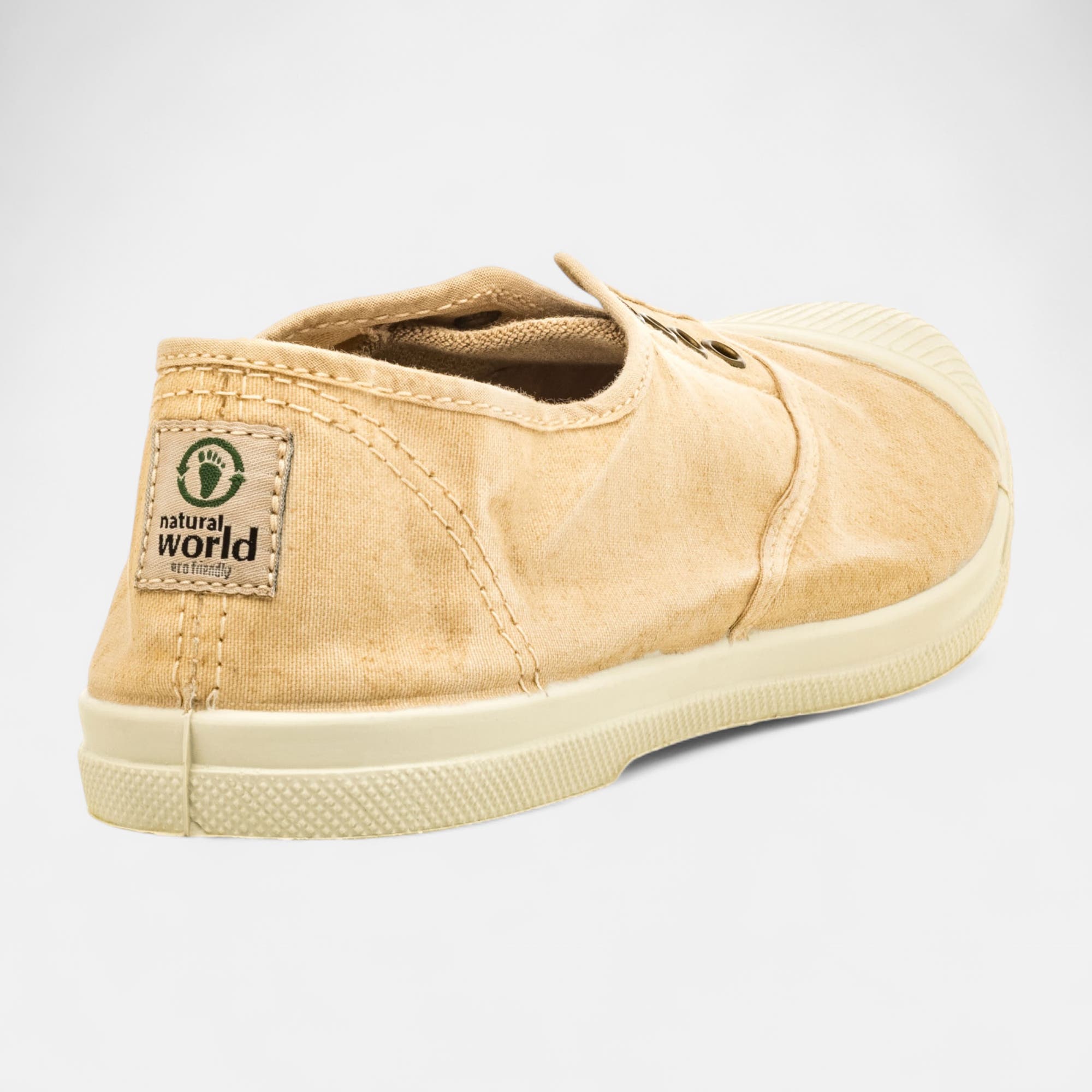 Baskets en toile Femme beige