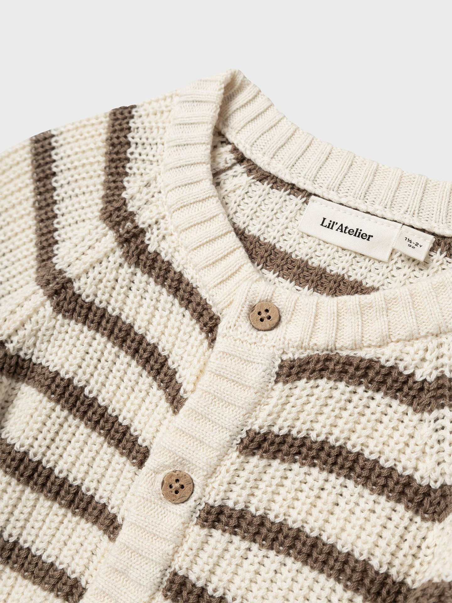 Emlen Long Sleeve Knit Card Stripe