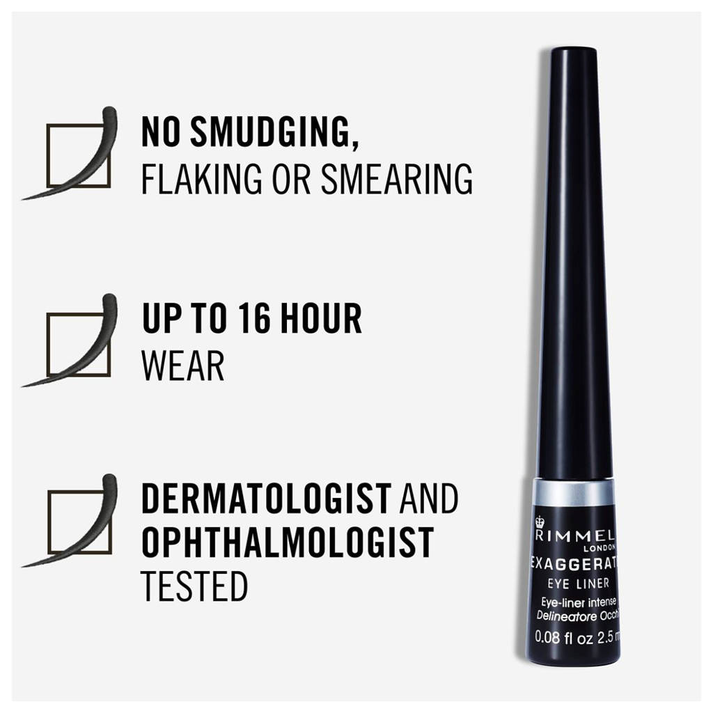 Oplichterij waterig pure rommelExaggerate Eyeliner - 01 Black