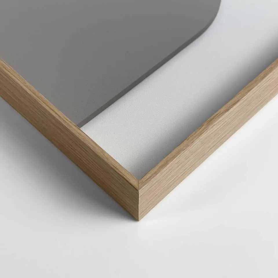 Schilderij 3D Art Abstract Balance - 70x50cm - Beige