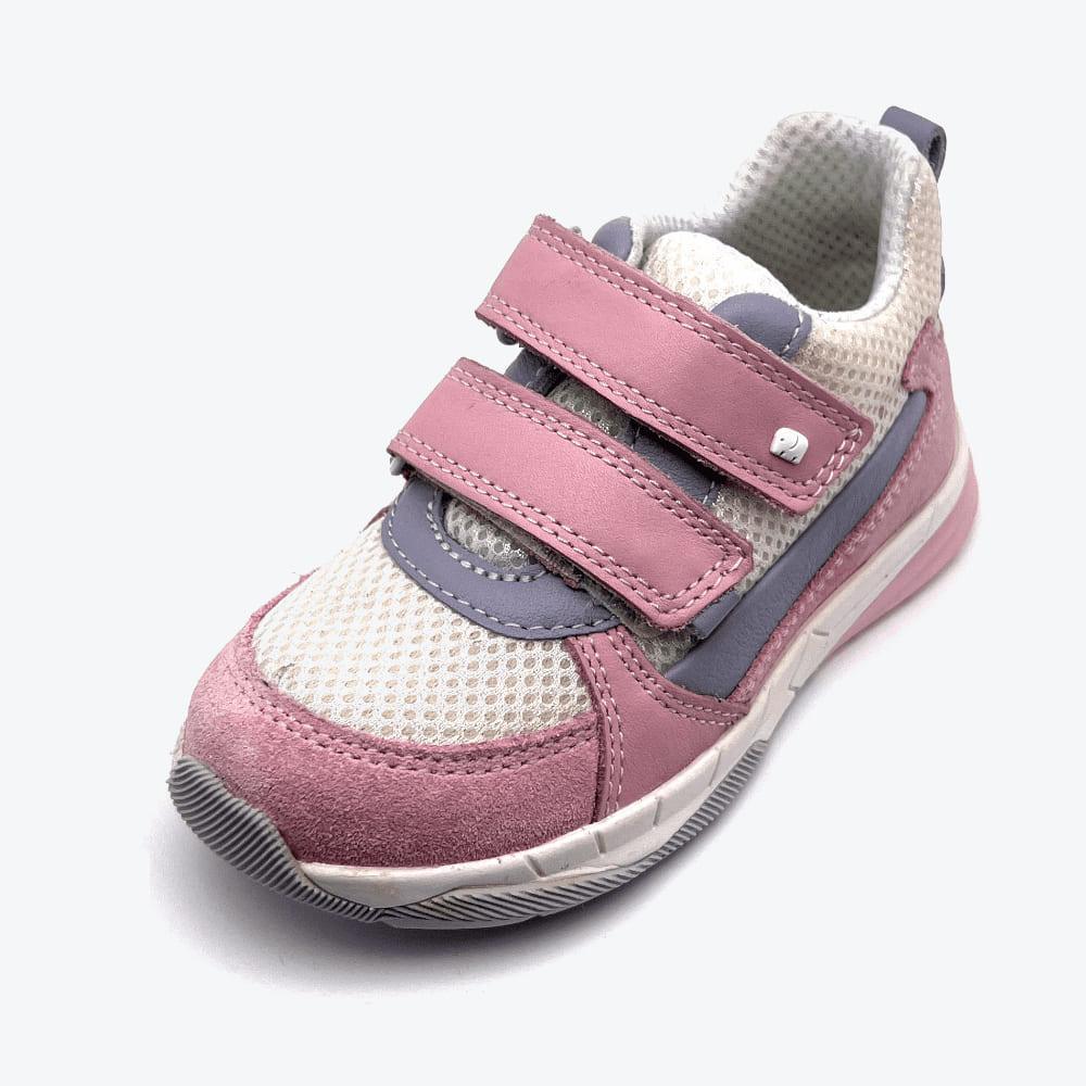 Elefanten Klettschuhe - Criss Corrado Emma - Weiß/Rosa