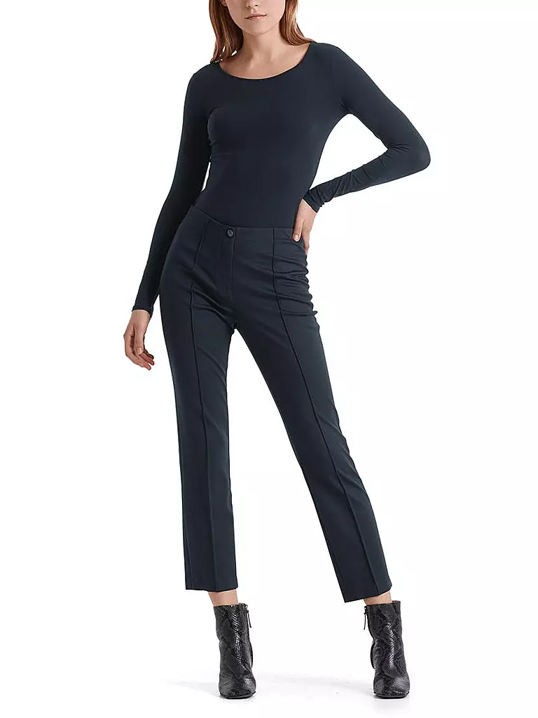 MARC CAIN Businesshose 7/8 dunkelblau