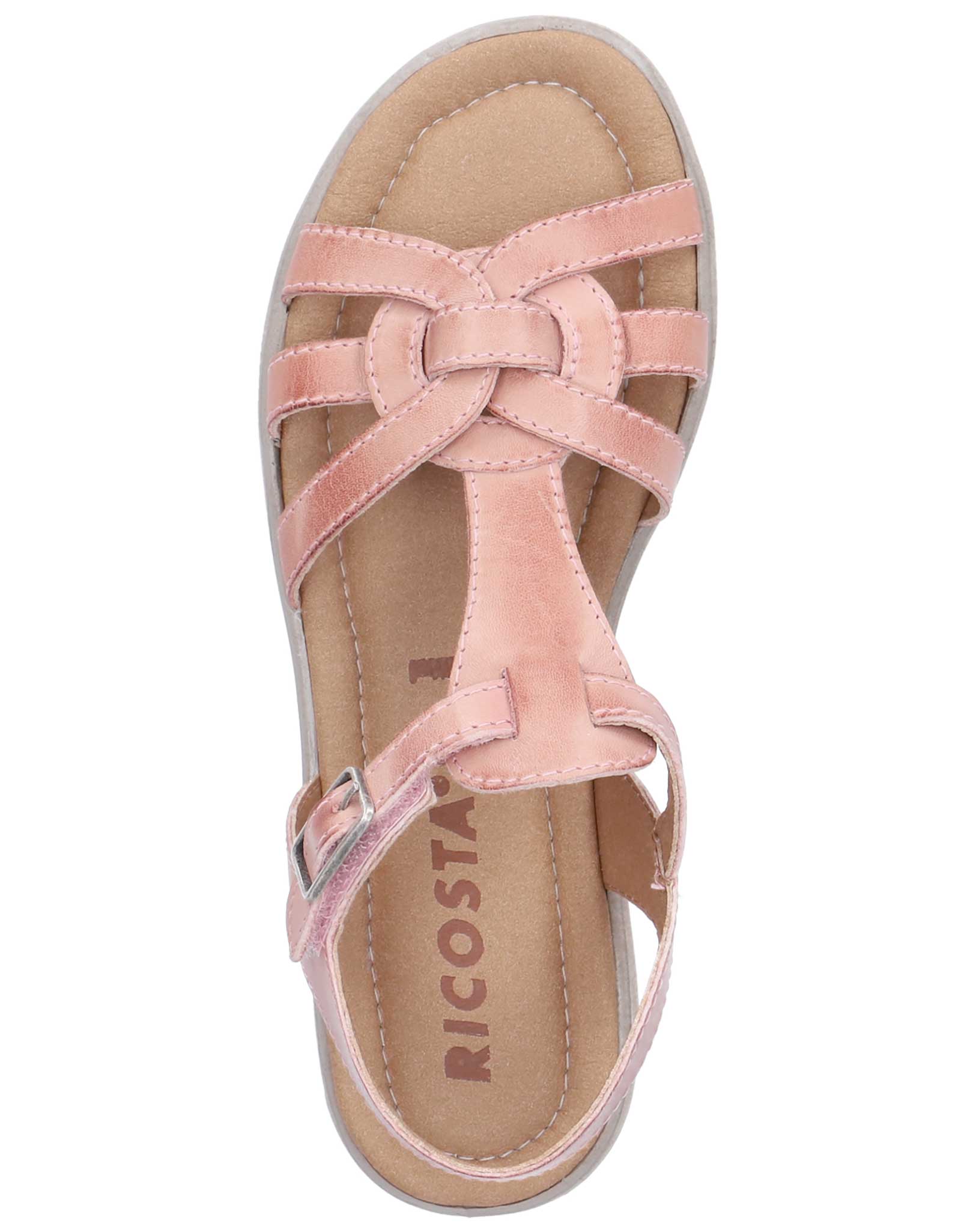 Klettsandale BIRTE in rose