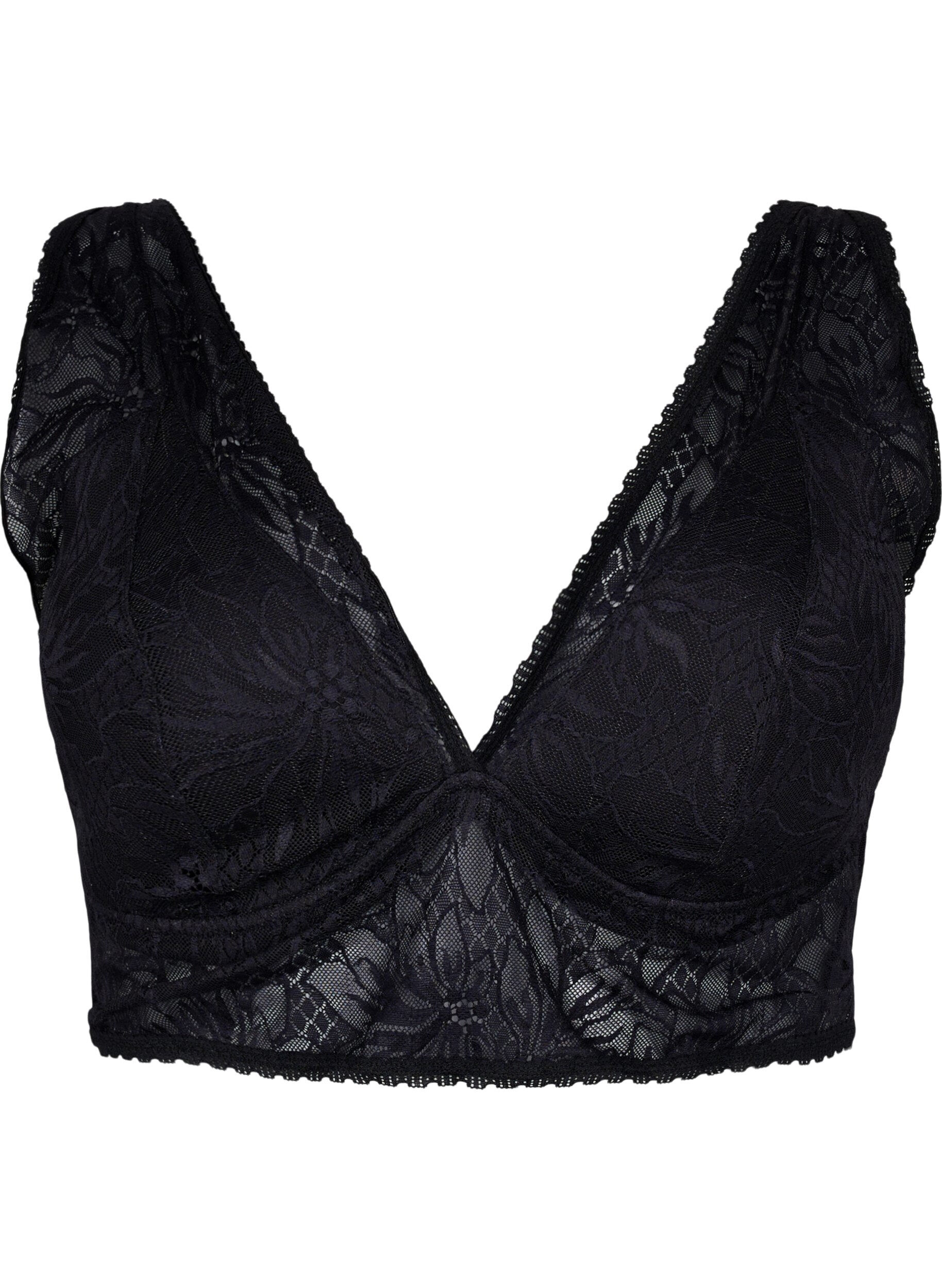 Blonde bralette med blød vattering